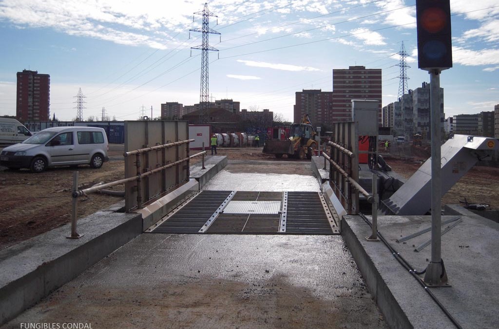 lavaruedas UTE TUNEL TERRASSA